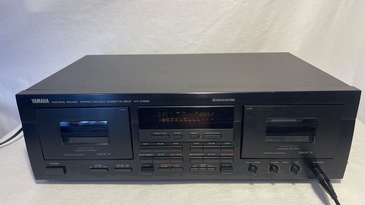 YAMAHA KX-W592 カセットデッキ YAMAHA KX-W592の仕様 ヤマハ