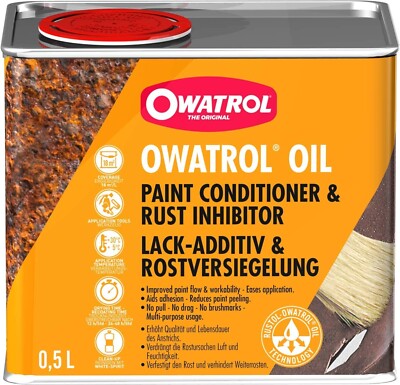 Rustol Medication Owatrol Oil Rustol - Rust Inhibitor & Paint Additive - 500ml / 1L / 5L ...