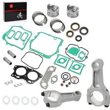 Piston & Ring STD Gasket Kit Connecting Rods For EZGO Golf Cart 295cc 1991-2008