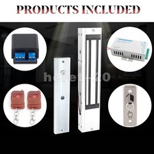 280KG 600lb Electric Magnetic Lock Set Door Entry Access Control System Kit