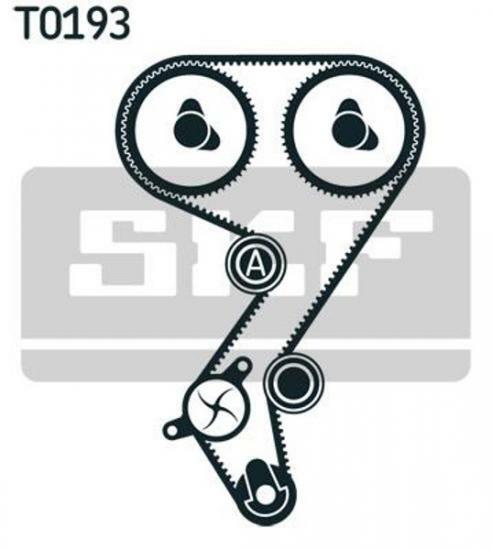 SKF Zahnriemensatz+Wapu FüR Citroen BERLINGO,C3 I,Xsara-image