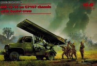Icm 35596 - Bm 13-16 On G7107 Chassis With Soviet Crew - 1:35