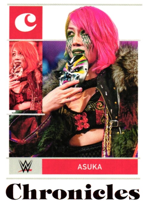 25枚限定 Panini Impeccable WWE ASUKA 明日華 Asuka 2022 Panini Chronicles WWE Contenders Season Ticket