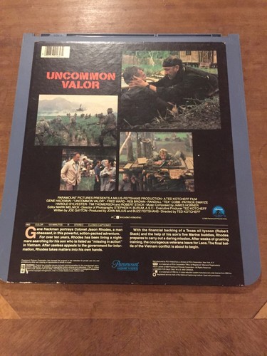 UNCOMMON VALOR- CED VIDEODISC- 1984 - Picture 2 of 2
