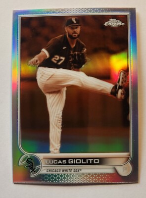 2022 Topps Chrome - #94 Lucas Giolito Sepia Refractor 
