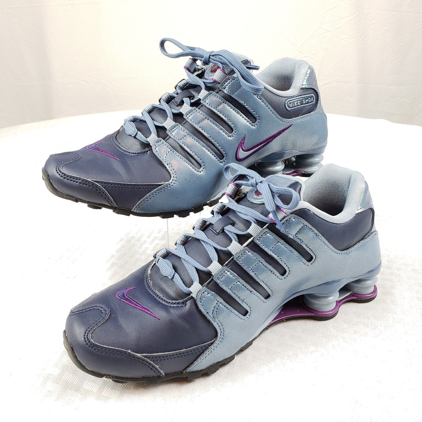 Nike Shox NZ Zapatos para mujer Talla 8.5 Azul Marino Iridiscente Púrpura 636088 - 400 Nike Shox NZ Zapatos para mujer Talla 8.5 8.5 8.5 Azul Marino Iridiscente Púrpura 636088 - 400 gran descuento