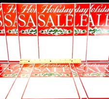 ⭐AVAIL NOW FOR XMAS 2025!!⭐ 15/LOT OLD CHRISTMAS VTG STORE SALE PRICE TAGS SIGNS