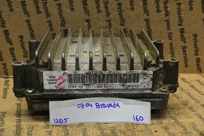 2003-2004 Oldsmobile Bravada Engine Control Unit ECU 12574976 Module