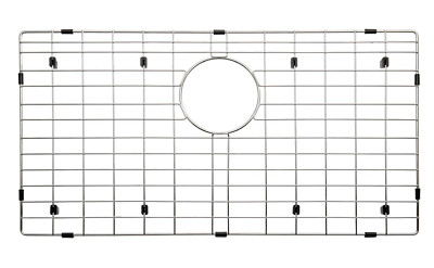 Sink Bottom Grid Protect 26-1/4''x14-1/4'' Rear Drain R3/8'' Serene Valley NLW2715R