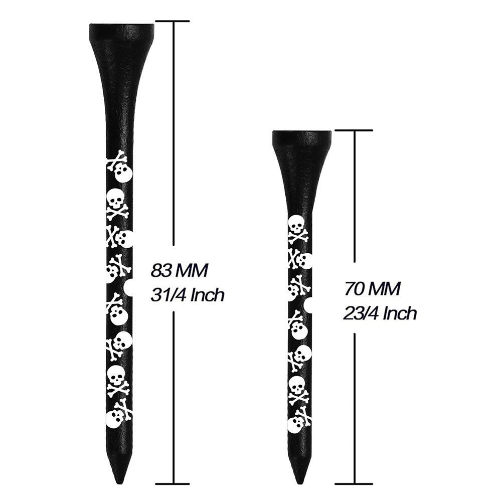 10pcs Tee Case Portable Wooden Golf Tack Outdoor Sports Accessories