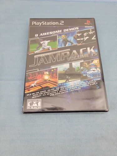 Sony PS2 JamPack Vol. 15 Demo Disc 2006 NEW Sealed Rare Sampler Promo