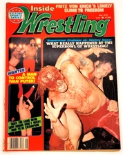 INSIDE WRESTLING MAY 1978 SUPERSTAR BILLY GRAHAM HARLEY RACE FRITZ VON ERICH