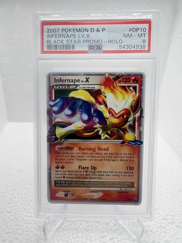 Infernape LV.X graded PSA 8 for sale on eBay