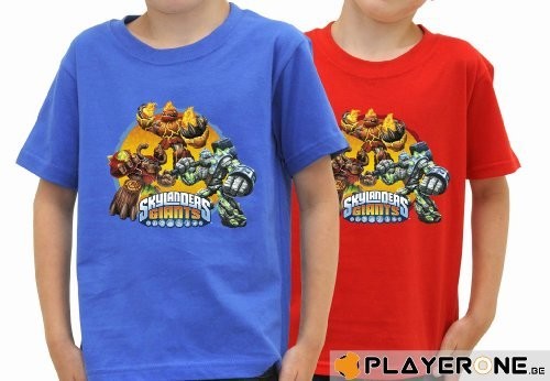SKYLANDERS GIANTS - Футболка для детей синего цвета (9/11 лет)