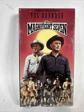 The Magnificent Seven VHS 1991 New Sealed Yul Brynner Steve McQueen Eli Wallach
