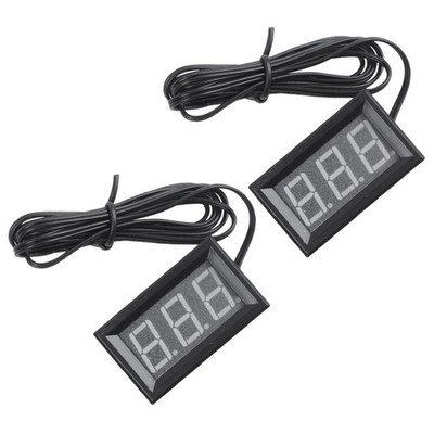 2X DC5-12V-50-110   Digitalthermometer  Kuehlschrank Temperatur Detektor mi7708