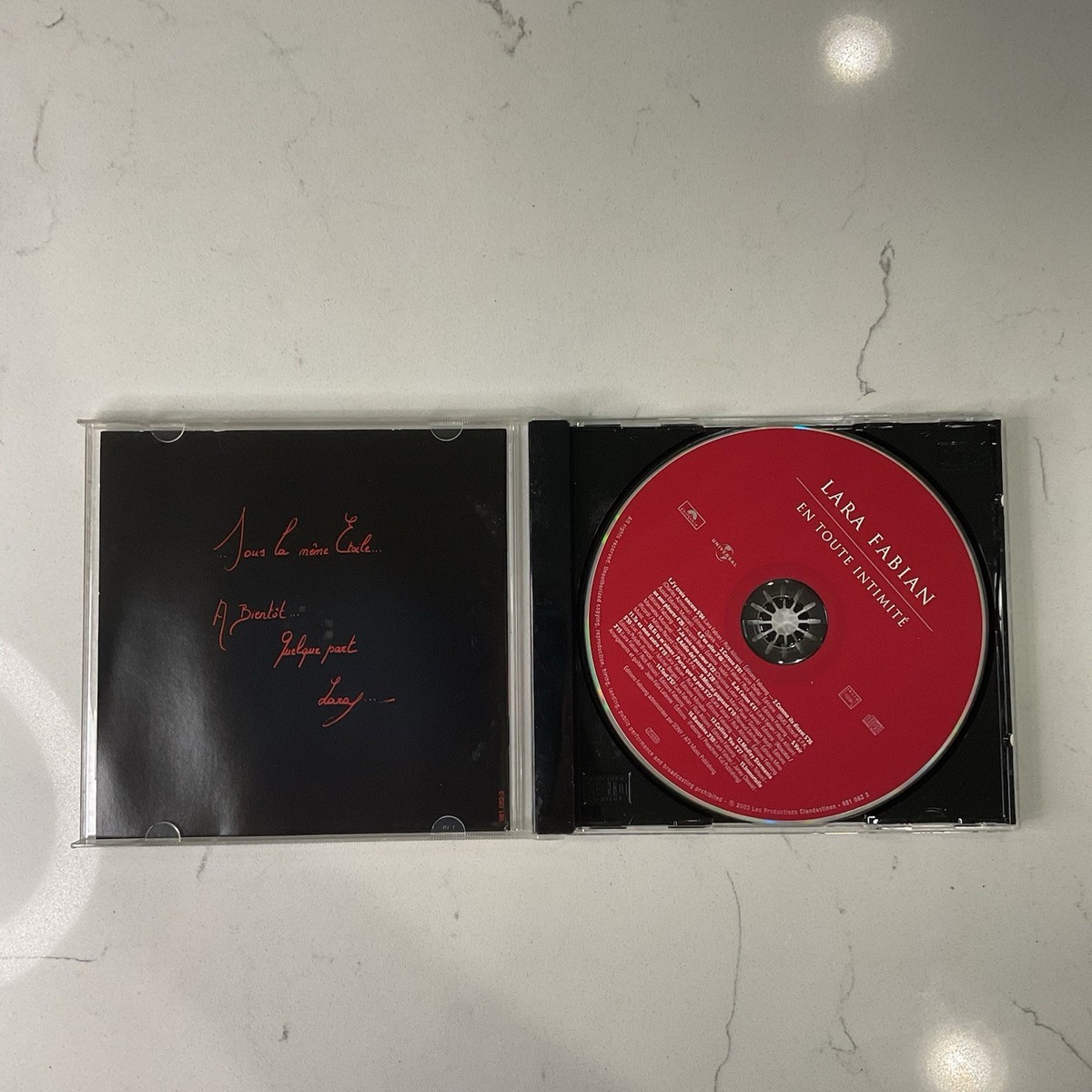 Lara Fabian En Toute Intimité Live CD 602498108239| eBay