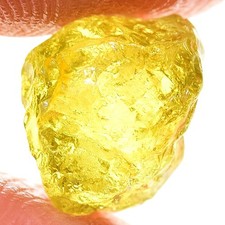 IF HIGH QUALITY 5.00ct NATURAL100% UNHEATED YELLOW MALI GARNET ROUGH NR!