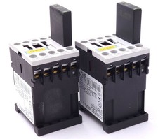 2x Siemens SIRIUS 3RH1131-1BB40 E:05 Auxiliary Contactor + 26501 E:02 Varistor -used-