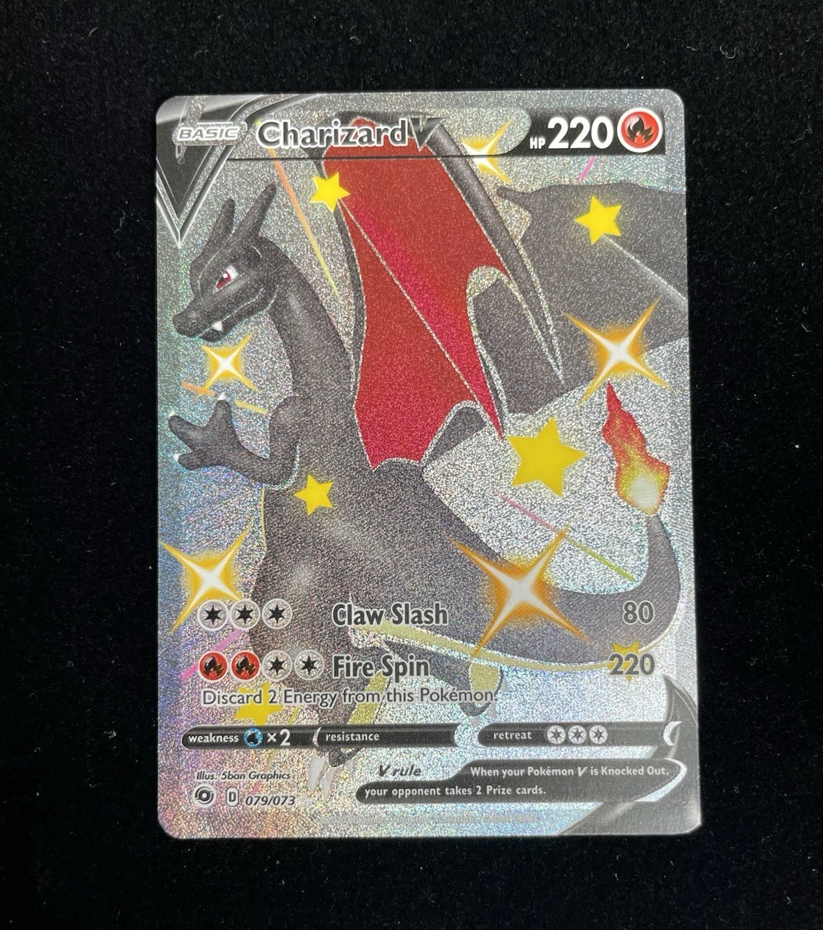 Pokemon TCG Charizard V 79/73 Champions Path - READ DESCRIPTION