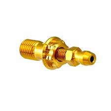 M10x1.25 Titanium Banjo Bolt with Bleed Valve Screw for Motorcycle Brake 1PCS