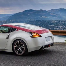 Pair Clear Lens Tail lights For Nissan 370Z Z34 2013-2021 LED Car Accessories