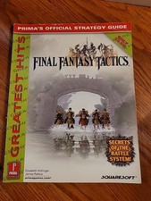 Final Fantasy Tactics Prima's Official Strategy Guide PlayStation