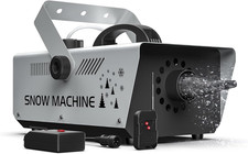1000W Snow Machine Remote Manual Control Snowflake Making Adjustable Snowflake
