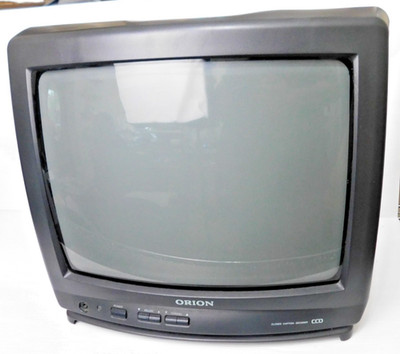 Vintage ORION TV1329 13'' CRT TV Retro Gaming Television No Remote Tested