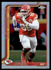 2025 Topps Chrome REFRACTOR Chris Jones #153 *Noles2148*