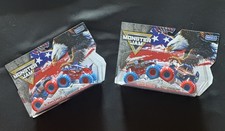 MONSTER JAM 2025 Stars  Stripes Grave Digger Digatron El Toro Loco Megalodon