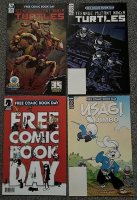 Various Free Comic Book Day 10 FCBD issues TMNT Usagi 2000AD MLP Star Wars Zelda