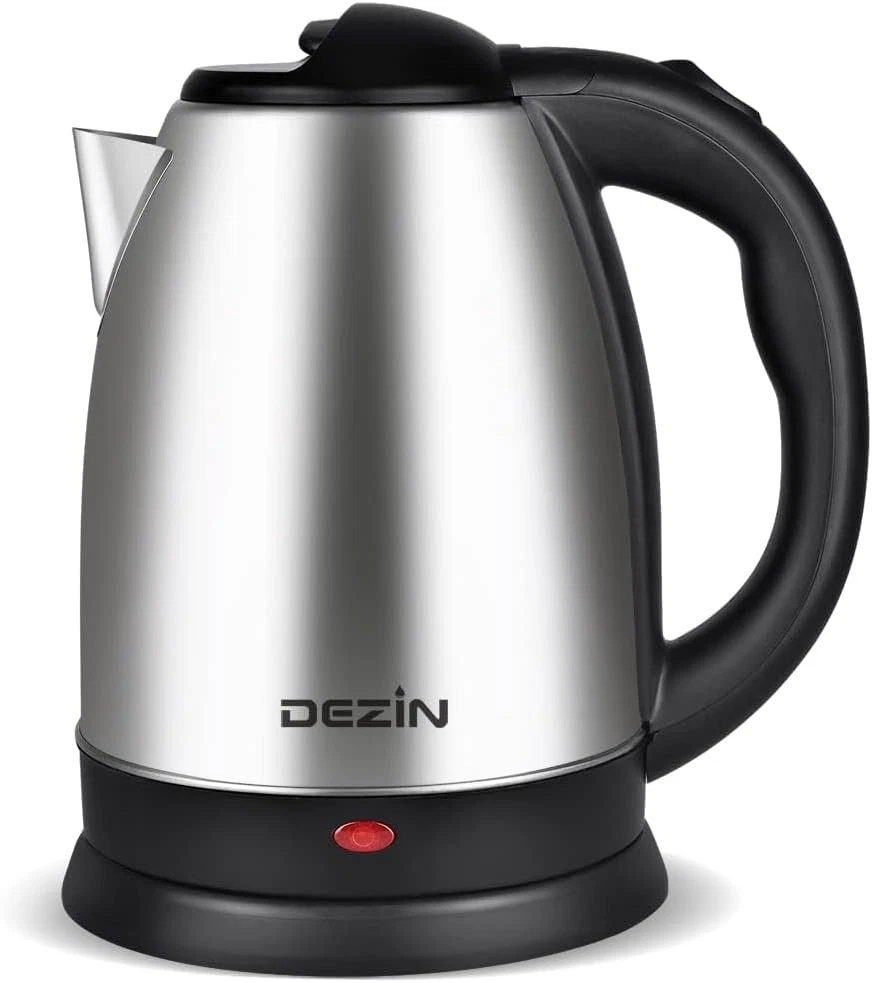 Electric Kettle Upgraded, BPA Free 2L Stainless Steel Tea Kettle, Fast Boil Wate