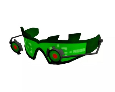ROBL0X Toy Code Face Item Emerald Noobfinder Glasses RARE ITEM