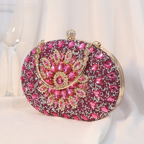 Women Evening Bag Elegant Wedding Purse For Engagement Wedding - Picture 12 of 19