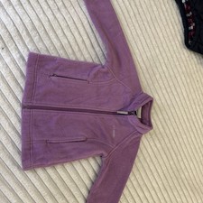 Columbia Jacket Kids 3T Purple Fleece Full Zip Toddler Outdoor Coat Warm