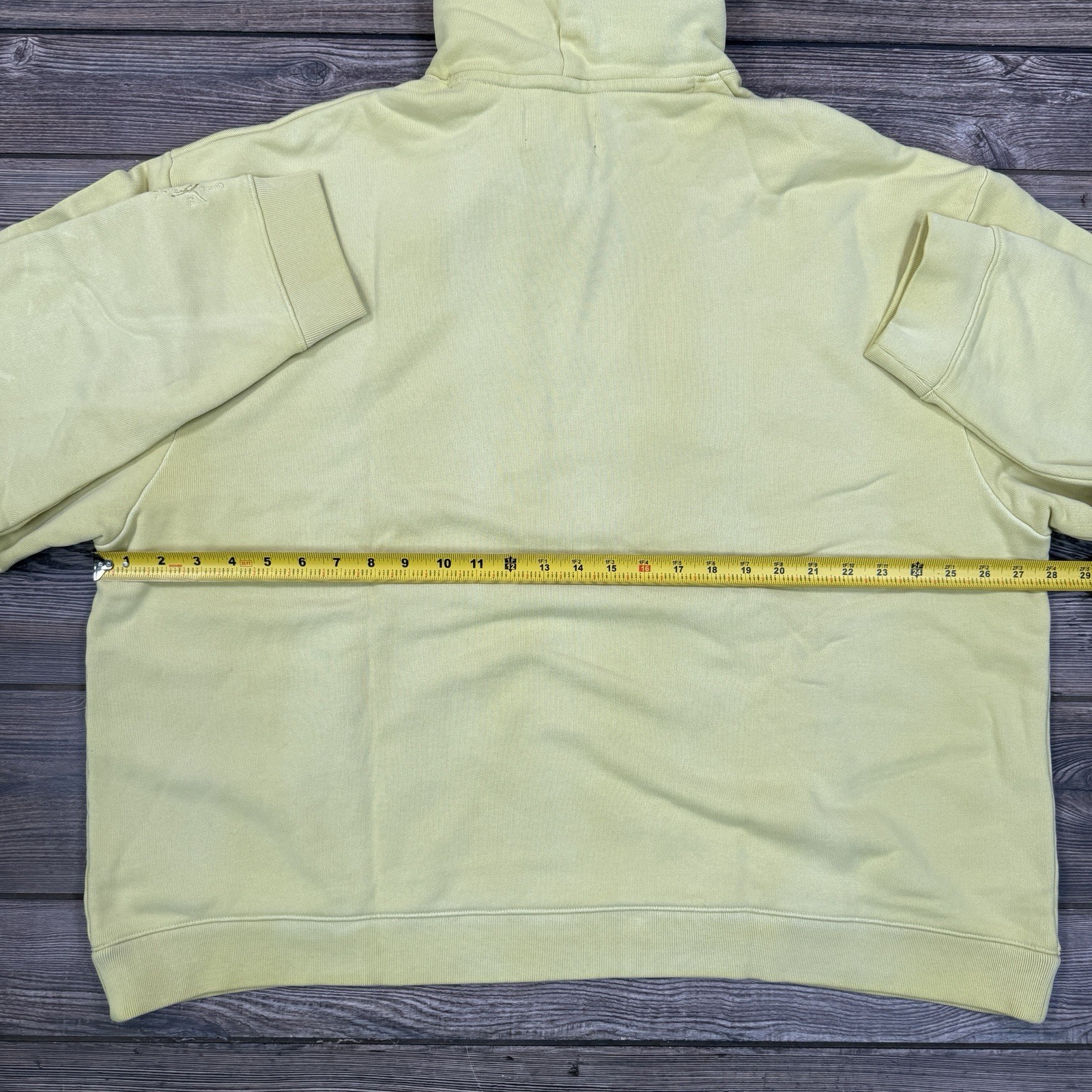 Nike Air Jordan Travis Scott Jumpman Cactus Jack Hoodie Celery Sz XL FQ7821-308 thumbnail 6