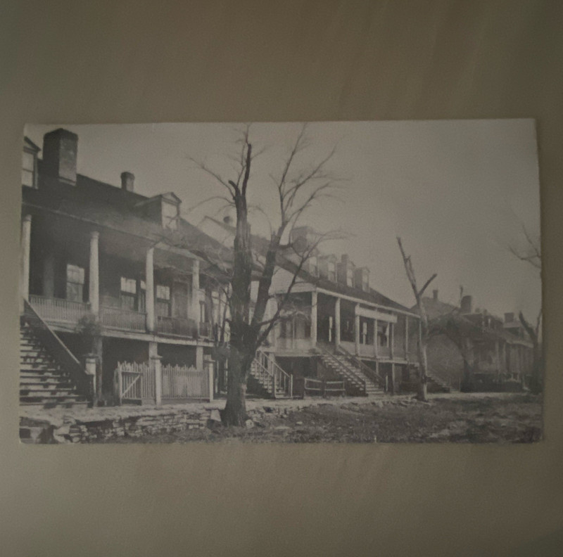 Fort Scott National Historic Site Officers Row Fort Scott KS Photo Card Unposted