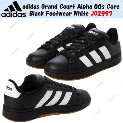 adidas Grand Court Alpha 00s Core Black Schuhe weiß JQ2997 Herren Gr.
