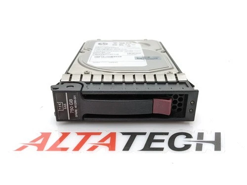 HPE 750GB 7.2k rpm 3Gbps SAS LFF Hard Disk Drive 461134-001, 3.5" DP MDL HDD - Image 2 of 4