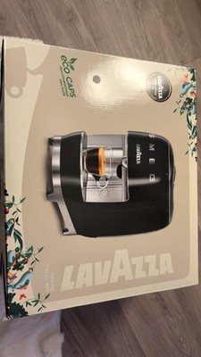BRANDNEU Lavazza A Modo Mio Schwarz SMEG Kaffeevollautomat Schnelle Lieferung   