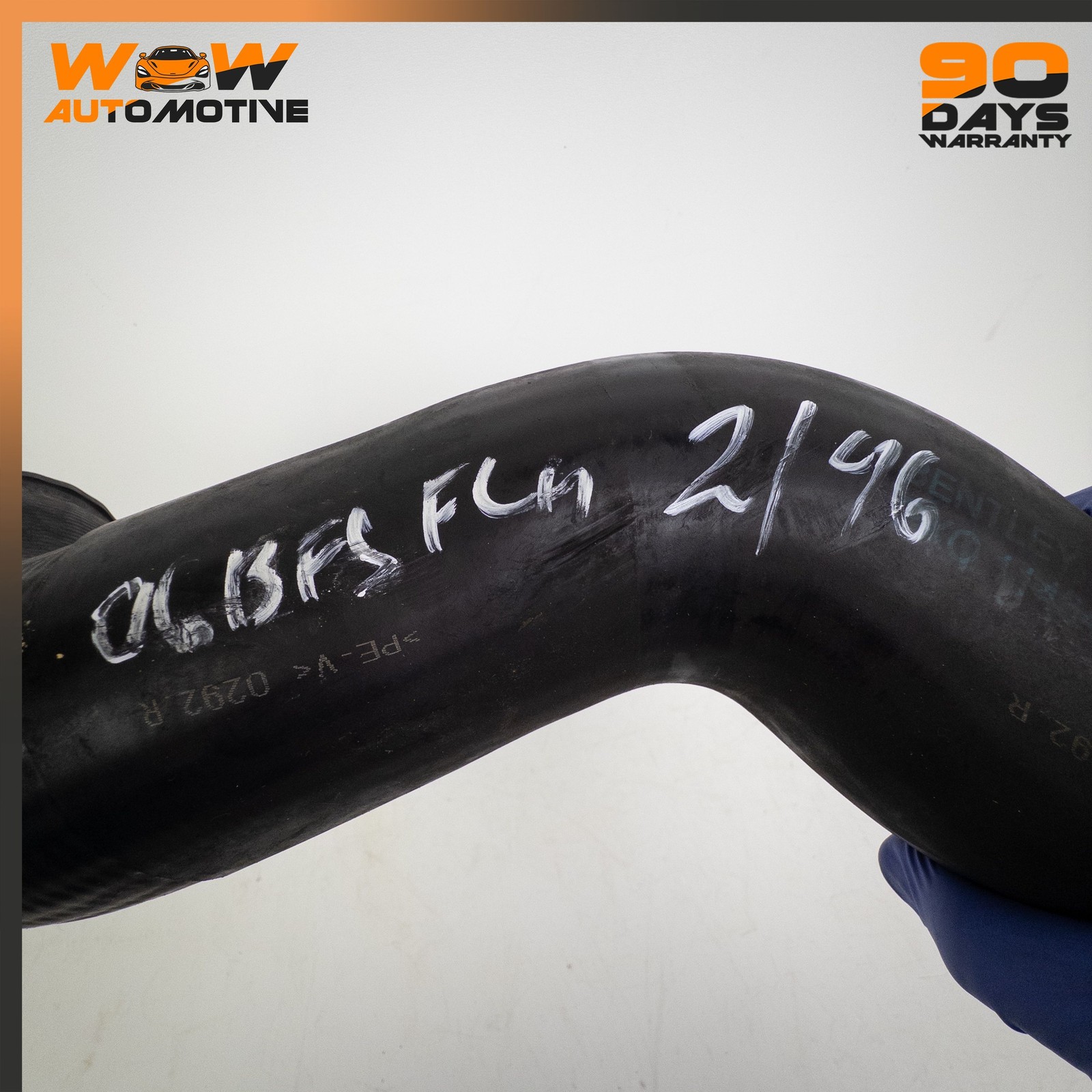 04-13 BENTLEY CONTINENTAL FLYING SPUR GTC FRONT LEFT AIR CHARGE HOSE PIPE OEM
