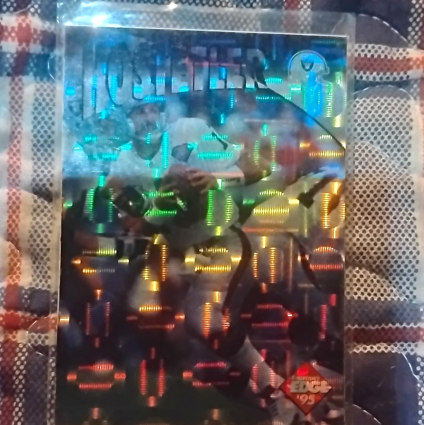 Collector's Edge 1995 Hustlers Jeff Hostetler Las Vegas Raiders #15 Card
