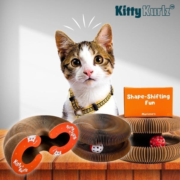 Kitty Kurlz Interactive Cat Toy 