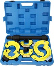 Macpherson Strut Spring Compressor Kit Interchangeable Fork Coil Extractor 