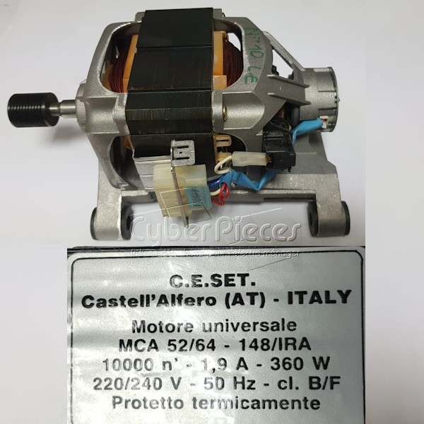 Moteur MCA5264-148IRA Whirlpool à haute efficacité d'essorage 1000 TR/mn