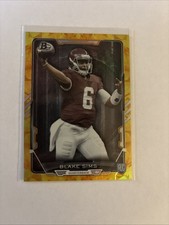 2015 Bowman - Rookies Blake Sims #107 Electric Yellow /99 (RC)