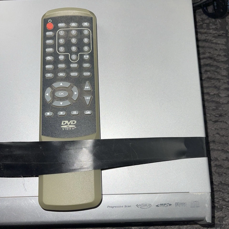 Vintage KOSS KS4110 DVD Player w/ Remote Progressive Scan Tested Works 2004 Home - Image 3 of 4