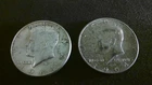 Lot Of Two (2) 1964 Kennedy Half Dollar 90% Silver