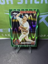 2024 Topps Chrome Justin Martinez Green Wave /99